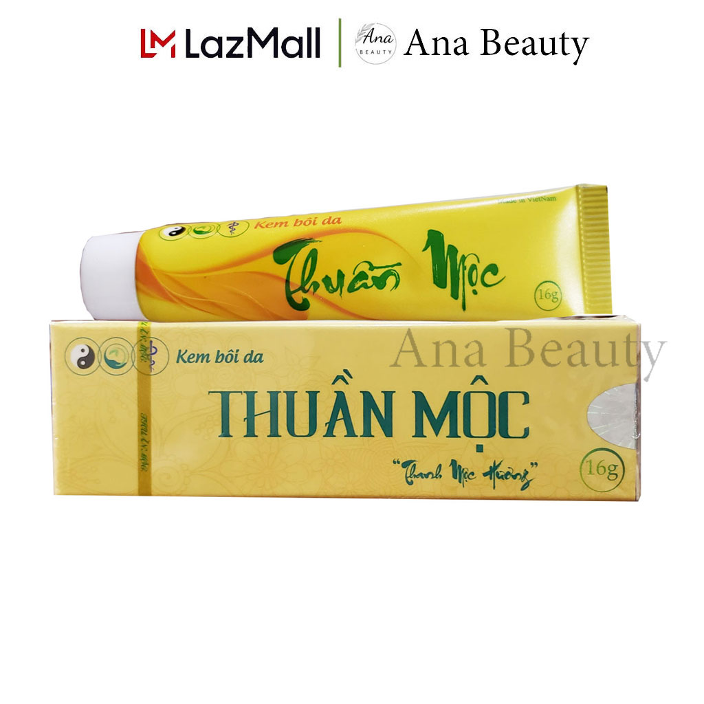 Kem bôi da thuần mộc giảm hắc lào lang ben nấm 16g mẫu mới