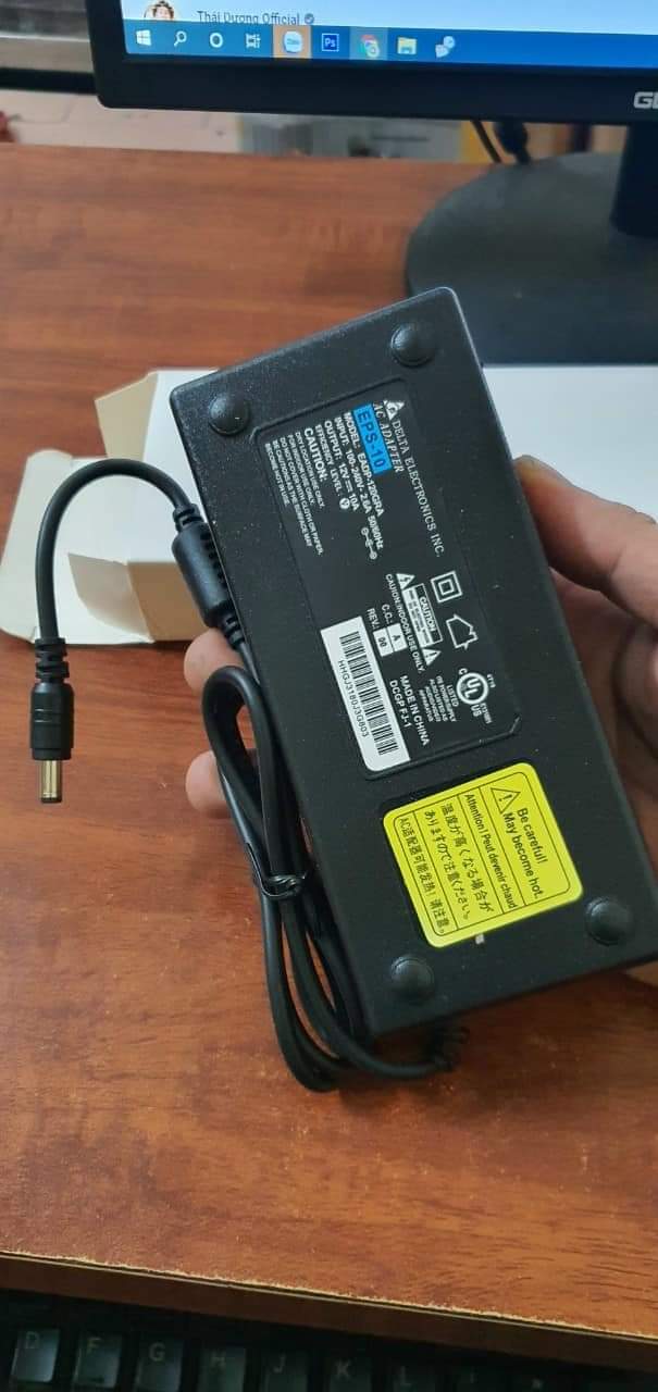 Nguồn camera - adapter camera - bộ chuyển nguồn 12v-10a delta đủ công suất, lắp đặt an toàn