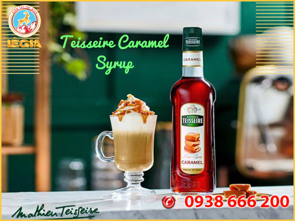 Siro teisseire caramen - teisseire caramel syrup