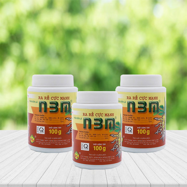 Phân bón lá N3M kích rễ dùng cho nhiều loại cây trồng