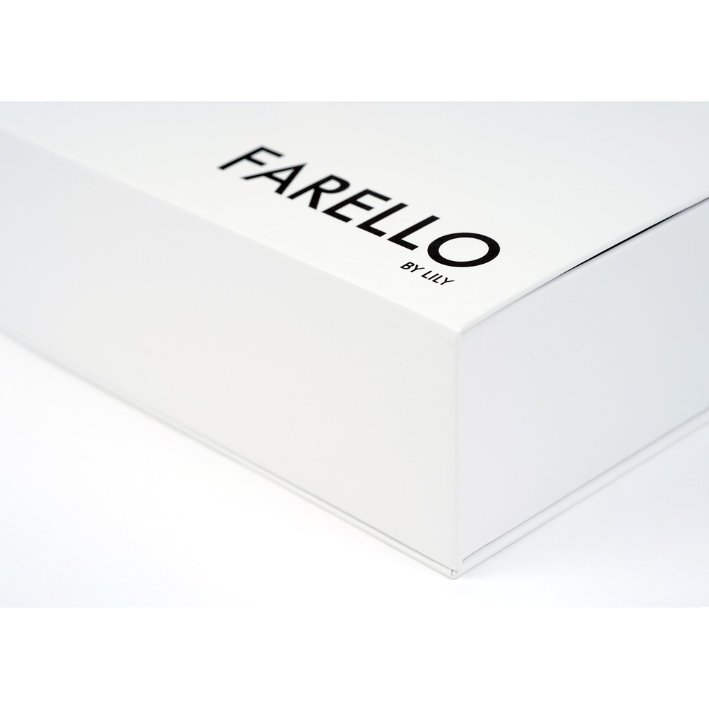 Hộp da cứng cáp đựng kính mắt FARELLO - Màu Ngẫu Nhiên