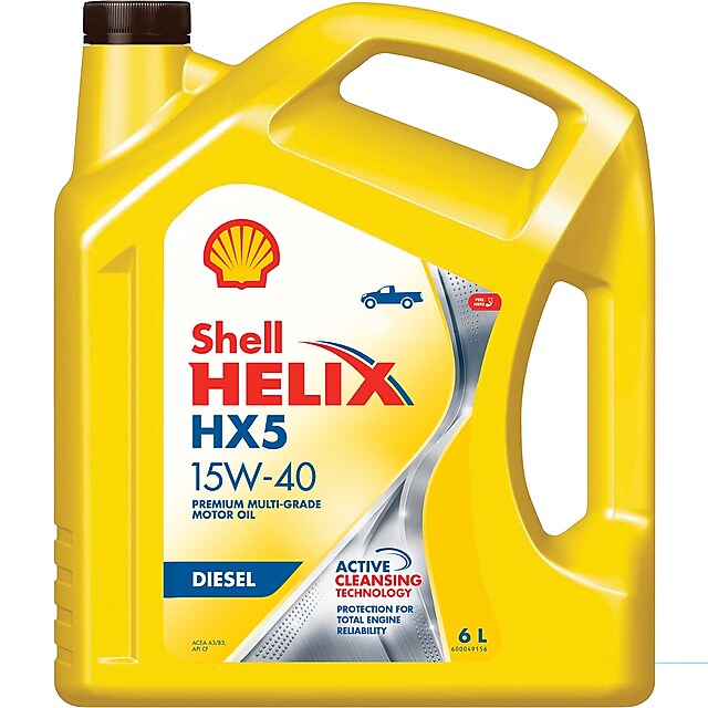 Nhớt động cơ Dầu Shell Helix HX5D -15W40 6Lít
