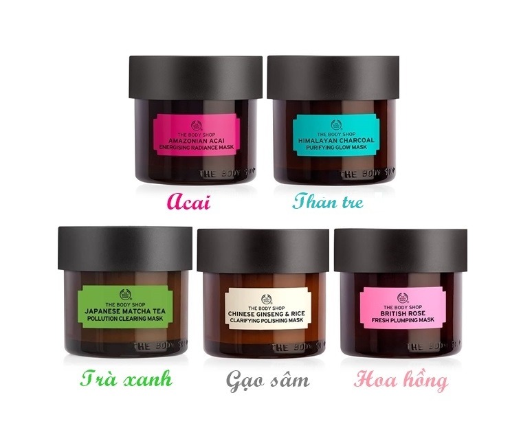 Mặt nạ tẩy da chết và dưỡng siêu thực phẩm The Body Shop Expert Facial Mask 75ml