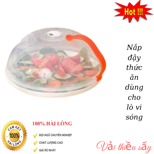 Nắp đậy thức ăn dùng cho lò vi sóng tiện dụng