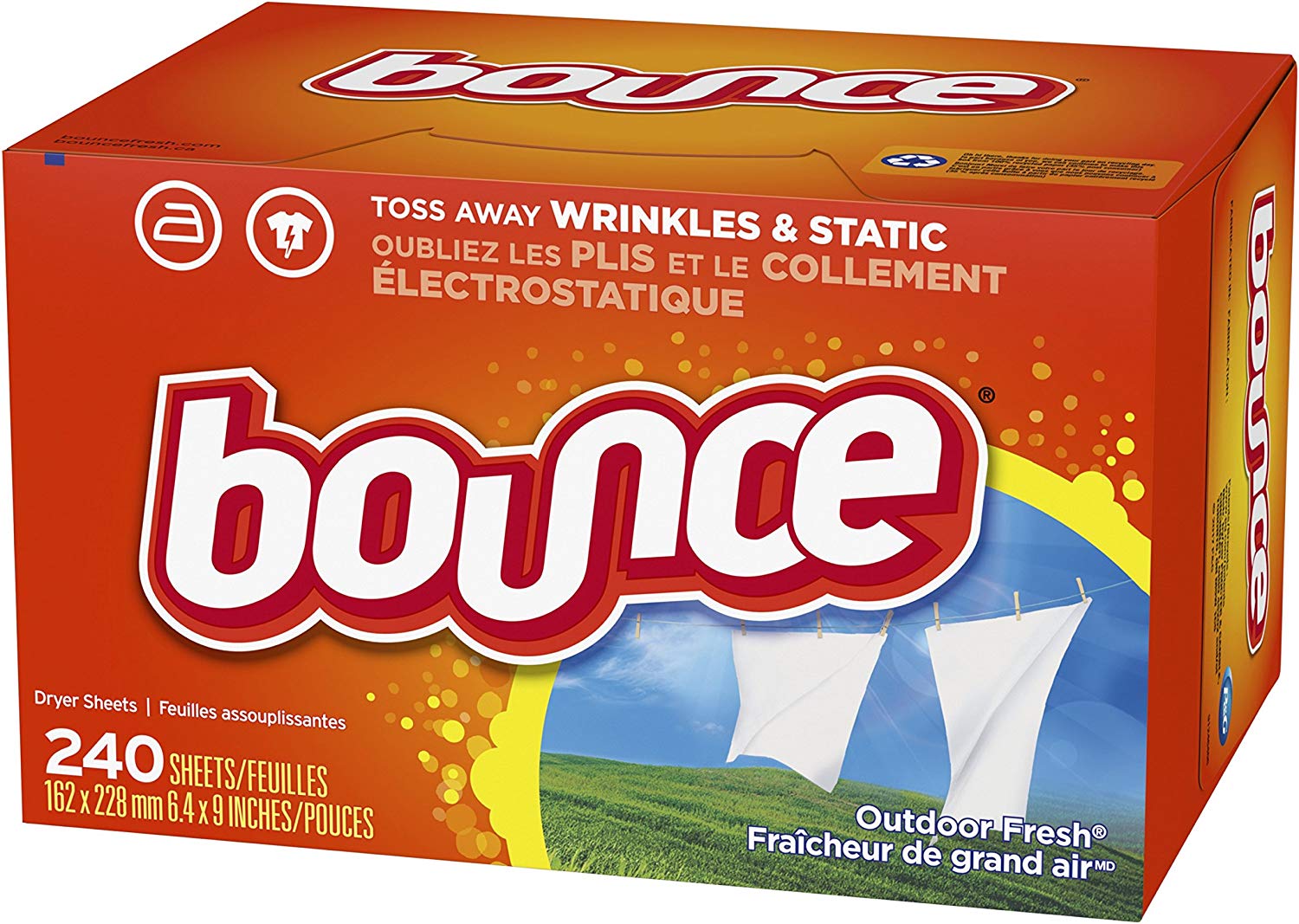 Giấy thơm bounce 240 tờ