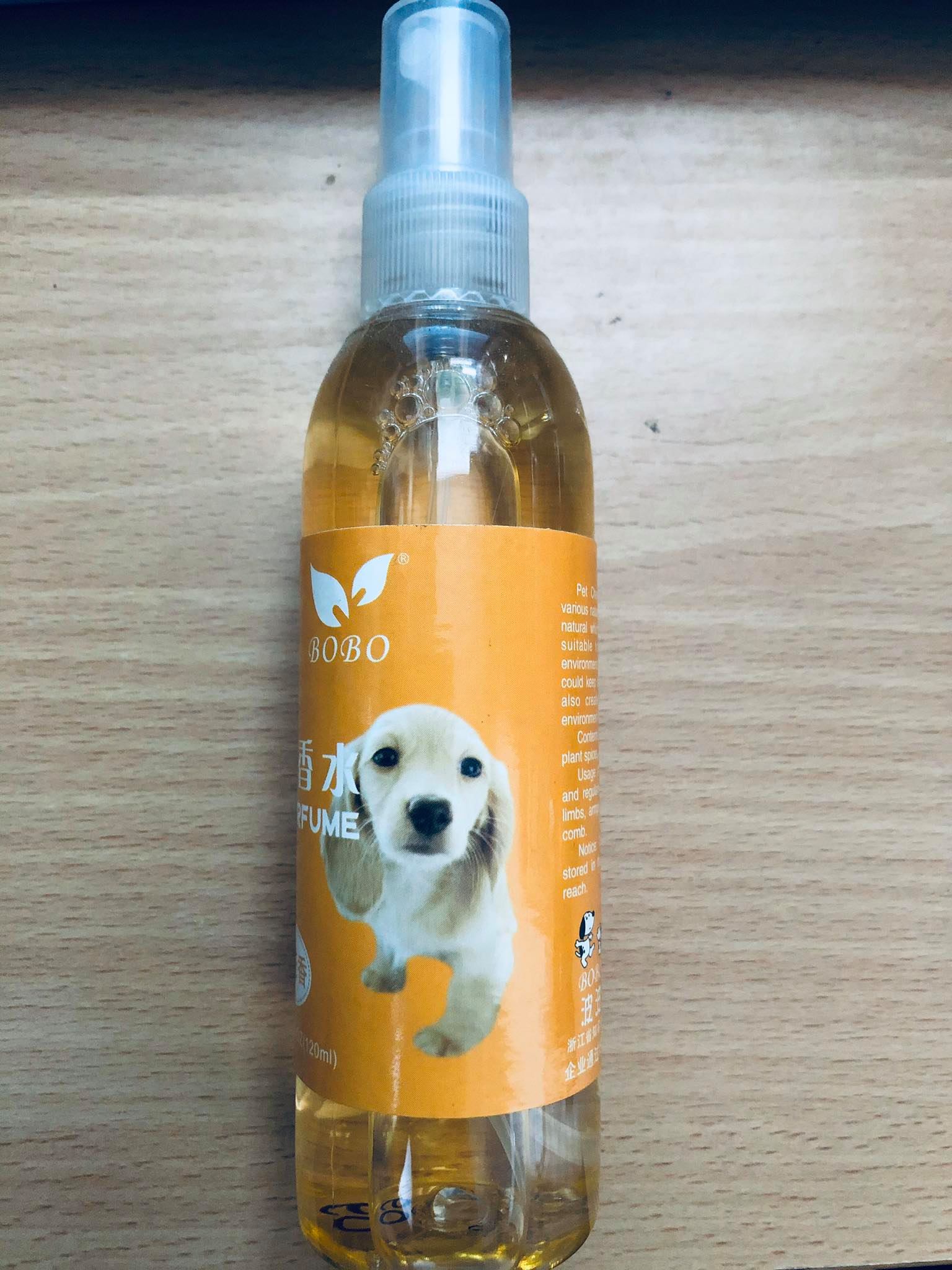 Nước hoa cho thú cưng pet perfume bobo 120ml