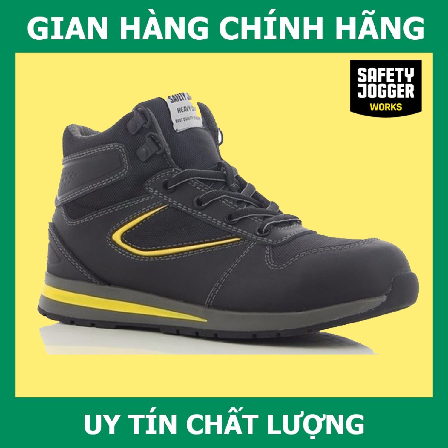 Giày Bảo Hộ Safety Jogger Speedy Chống Thấm Nước, Chịu Nhiệt Độ Cao, Chống Đâm Xuyên