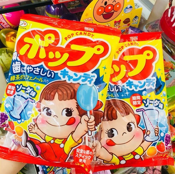 Kẹo mút Fujiya Nhật Bản gói 21 cây
