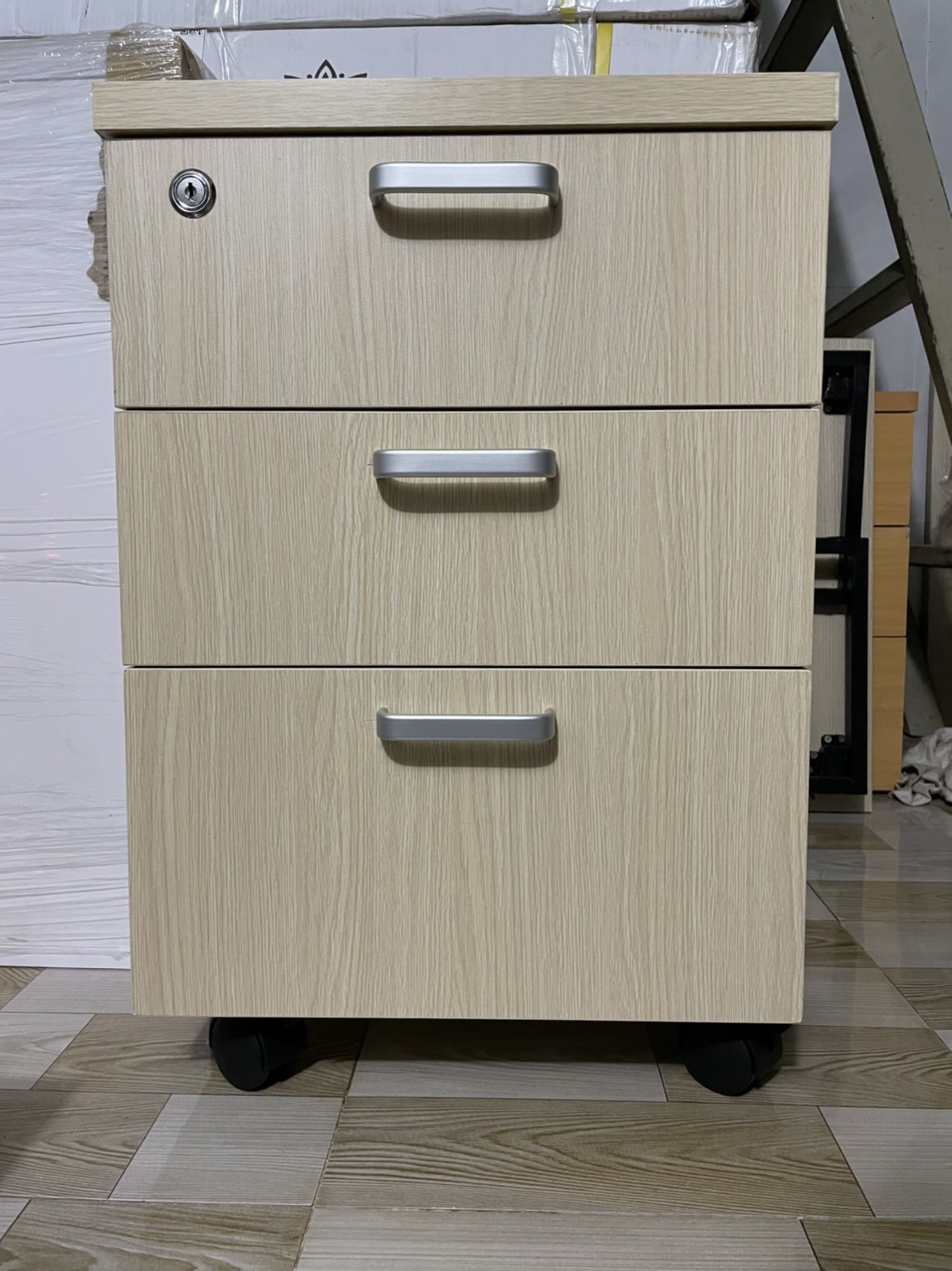 Hộc tủ hồ sơ 3 ngăn kéo tiêu chuẩn Hòa Phát