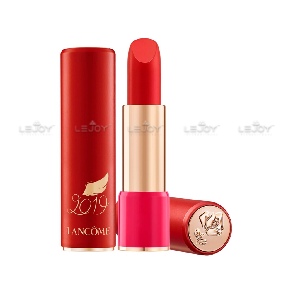 Son lancome 178 - l’absolu rouge happy new year limited lipstick rouge vintage màu đỏ cam