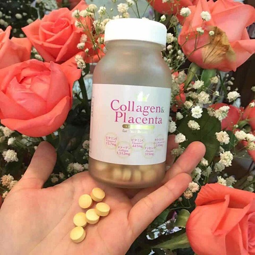 Viên uống trắng da Collagen & Placenta 5 in 1 Nhật Bản (hộp 270 viên) | Lazada.vn