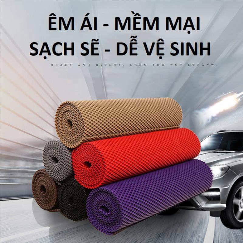 Thảm lót sàn ô tô cao su xe 7 chỗ cao cấp