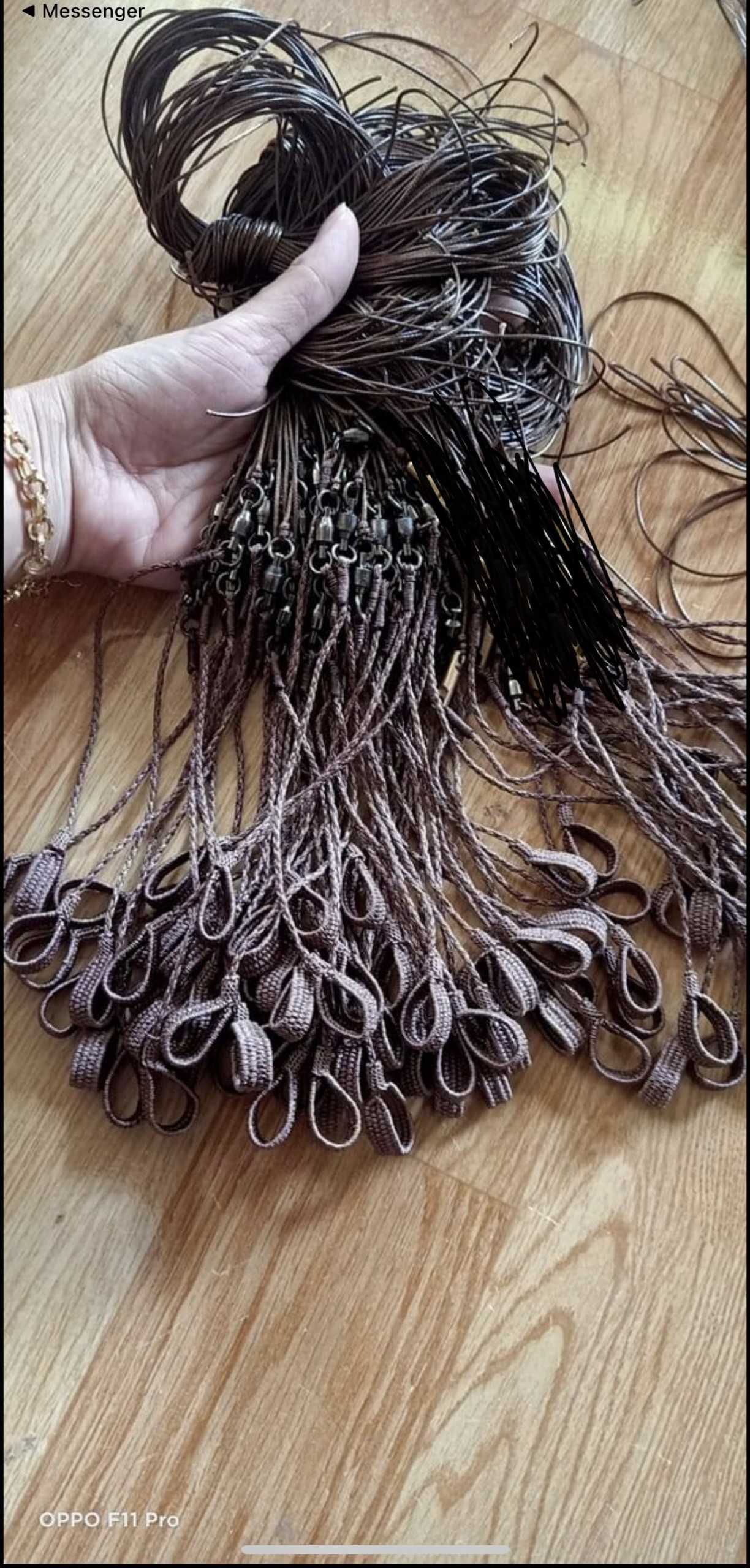 Xích chân cột gà mồi , đan từ dù sáp siêu bền kiểu mã lai,  có chống xoắn inox 360 độ bao bề và chất lượng ( chọn số lượng )