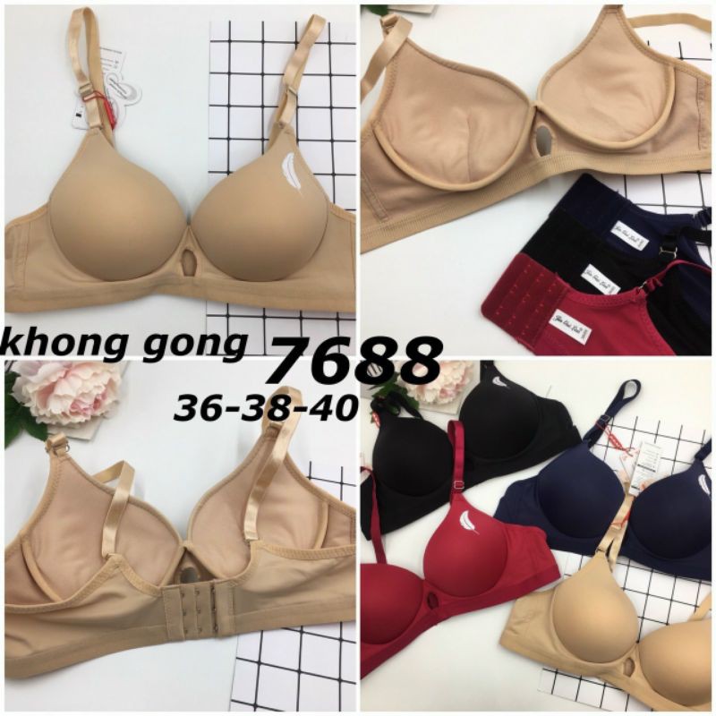Áo lót big size ko gọng ko đệm cho người ngực bự