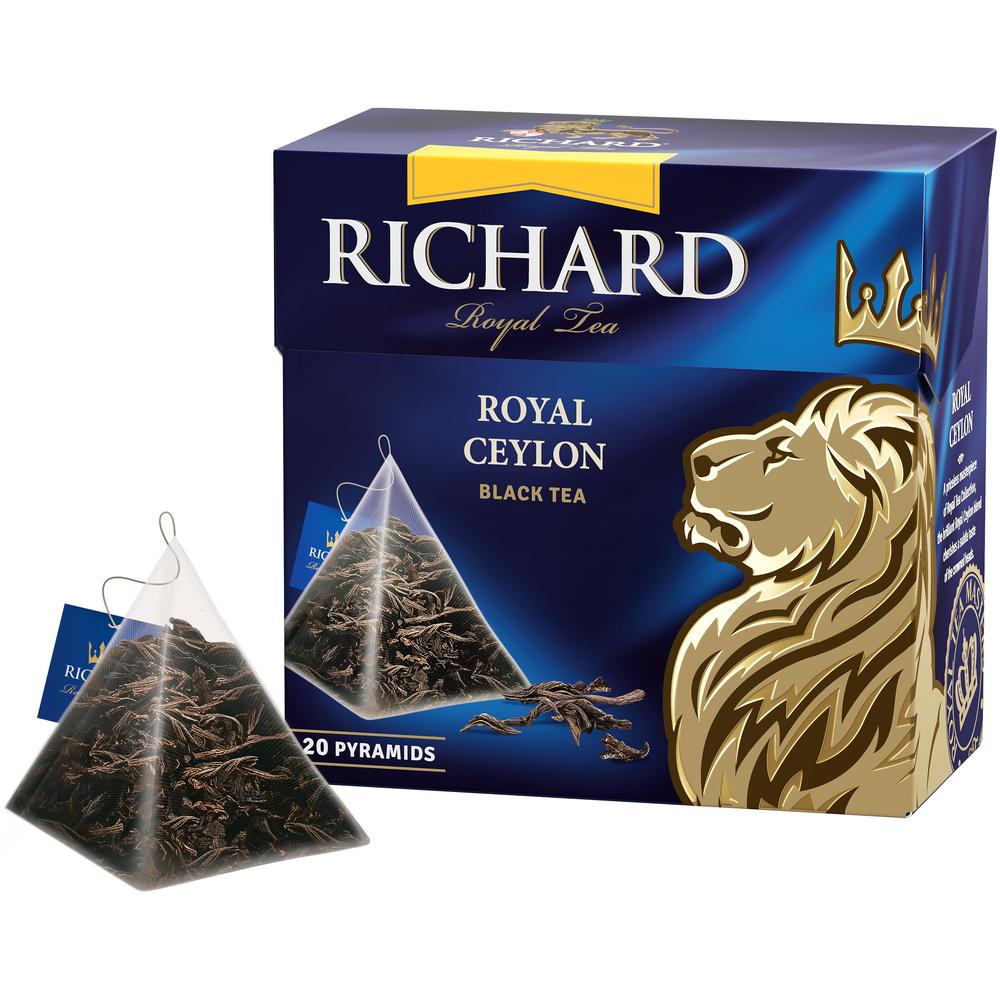 Trà Đen Ceylon Túi Lọc Thượng Hạng Hiệu Richard Tea Richard Royal Ceylon