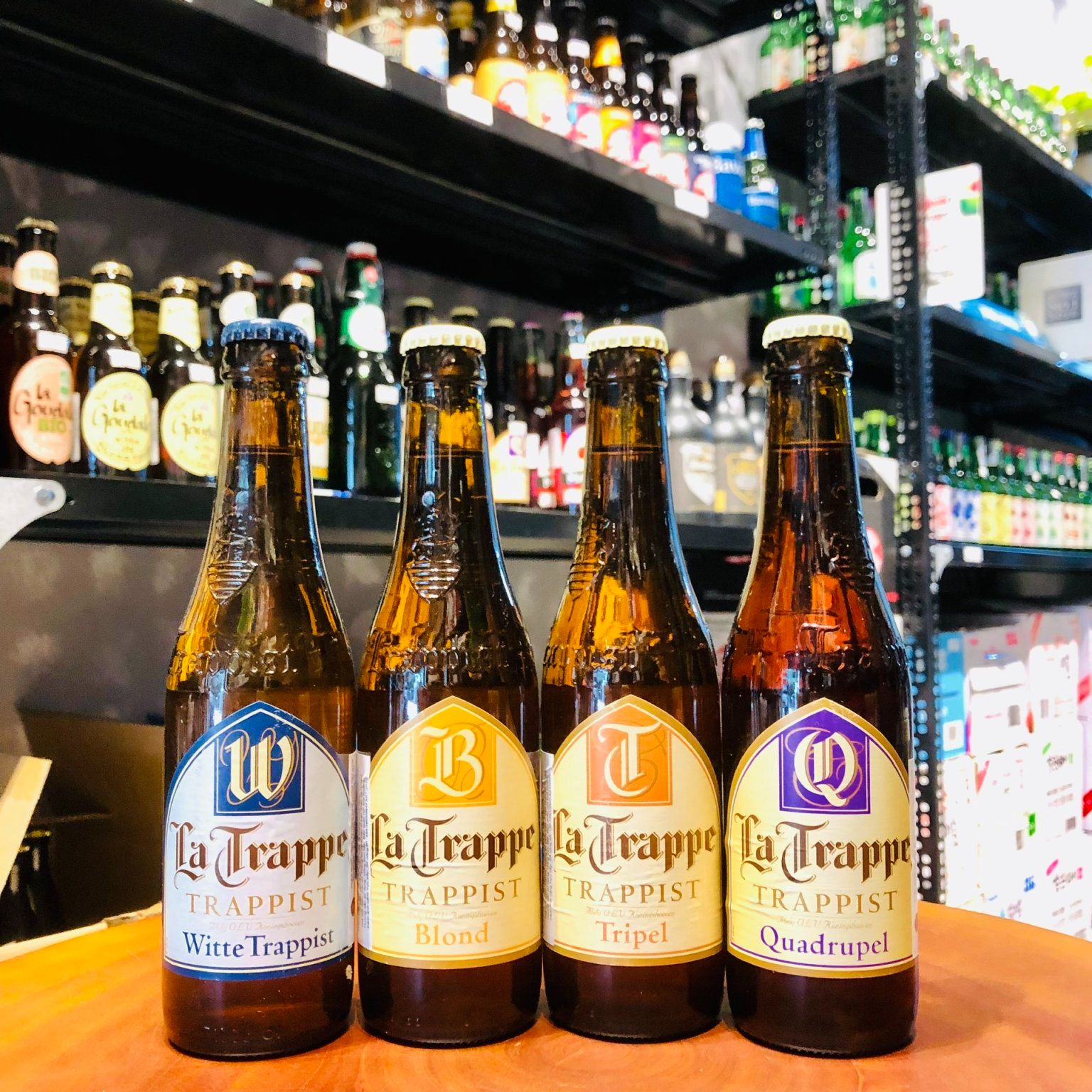 Bia nhập hà lan la trappe chai 330ml