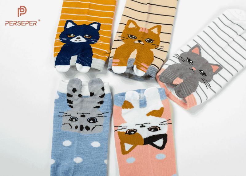[HCM]COMBO 5 VỚ nữ cổ ngắn hàng quốc  3D CỰC XINH SẮN NHIỀU MÀU HỌA TIẾT CỰC CUTE