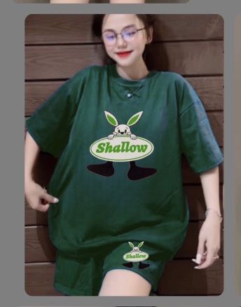 Đồ Bộ Đùi Thun Cotton Thời Trang Dưới 53KG