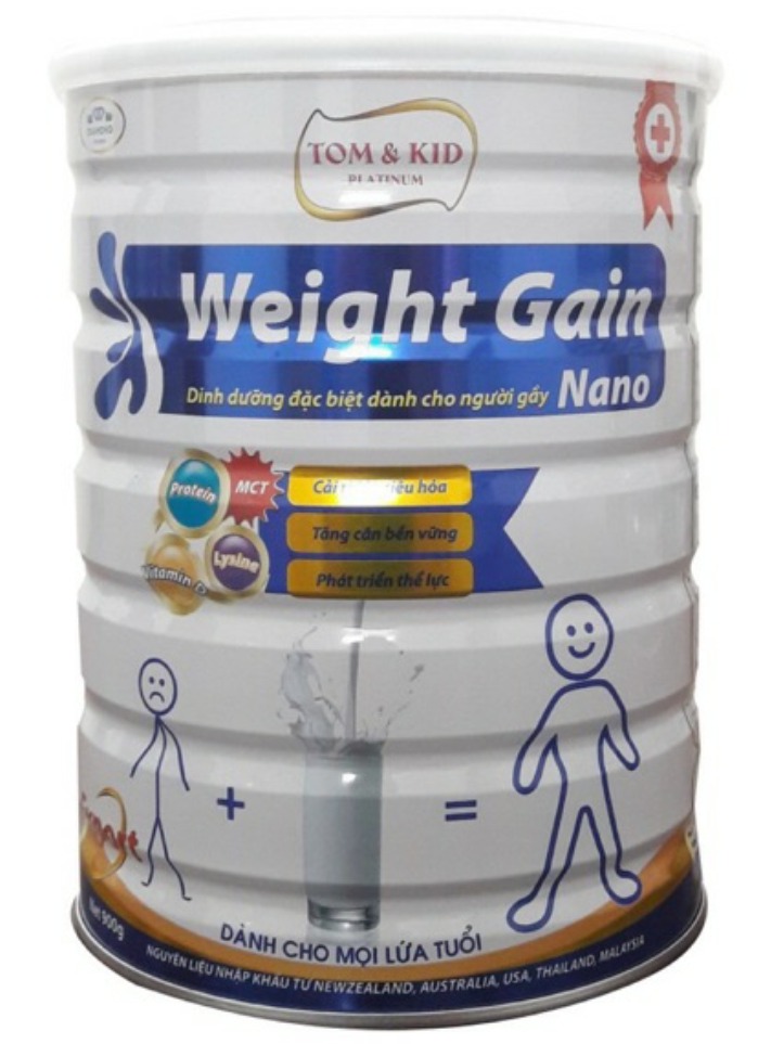 Sữa Weight Gaine Nano -Dinh dưỡng đặc biệt dành cho người gầy- HSD 2026