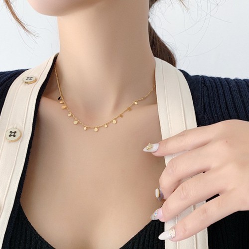 Dây chuyền tua rua thép titan ko han rỉ tt 3637
