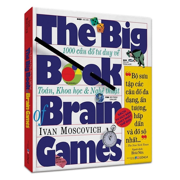 Cá chép - the big book of brain games - 1000 câu đố tư duy về toán, khoa học & nghệ thuật