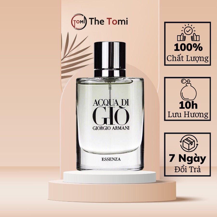 Nước Hoa Nam Gio Chính Hãng Hương thơm nam tính mạnh mẽ - Nước hoa Nam Tính Chính Hãng