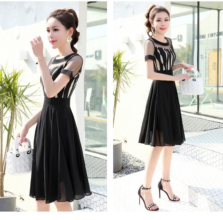 [HCM]Đầm Voan Xòe Tay Cánh Tiên Phối Ren Eo - Beyeu1688  -BY6312A