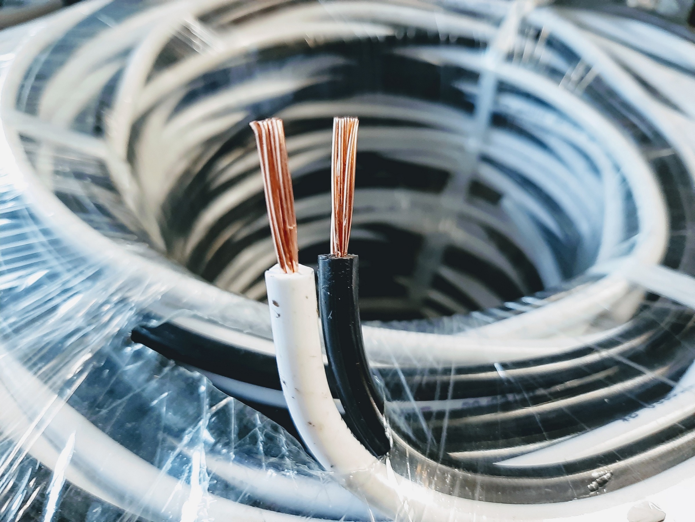 10 Met Dây Điện Đôi Duplex 2x6.0 Luckystar Đồng Nguyên Chất Lõi 6 mm2