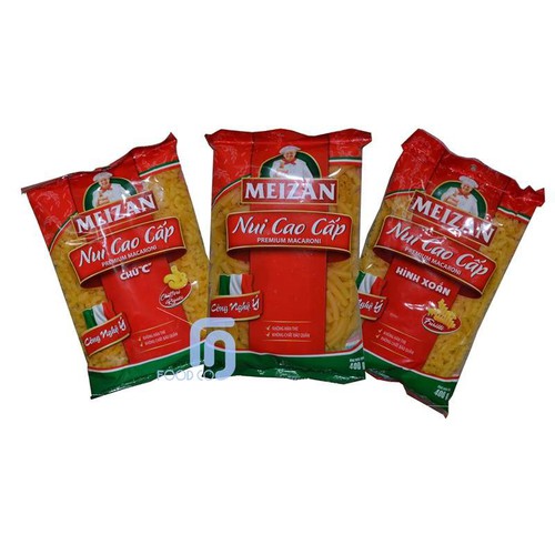 Combo 3 bịch Nui cao cấp Meizan gói 200g