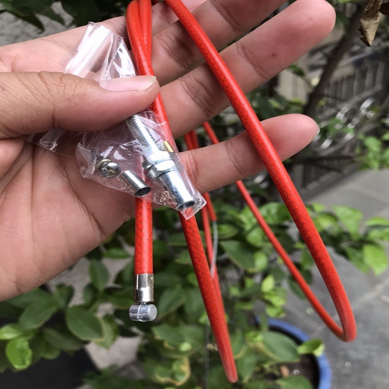 Dây ga Thái đỏ nhập khẩu cao cấp gắn mọi dòng xe