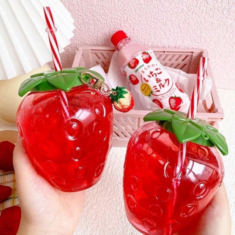 Bình nước hình quả dâu 500ml