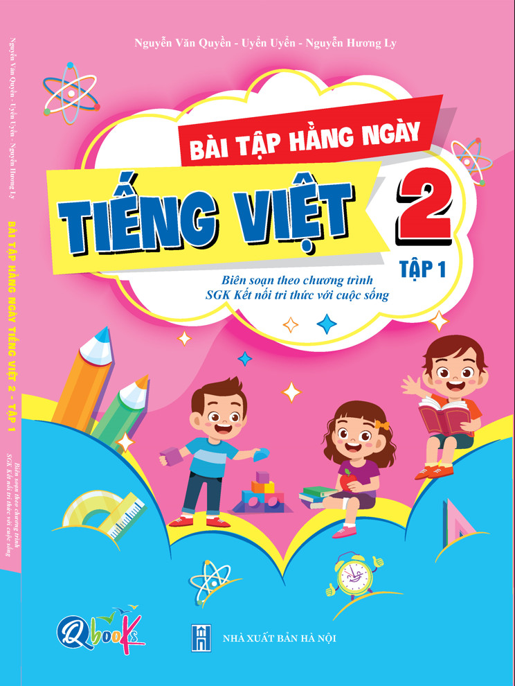 Sách - Bài Tập Hằng Ngày Tiếng Việt Lớp 2 - Tập 1 - Kết nối tri thức với cuộc sống (1 quyển)