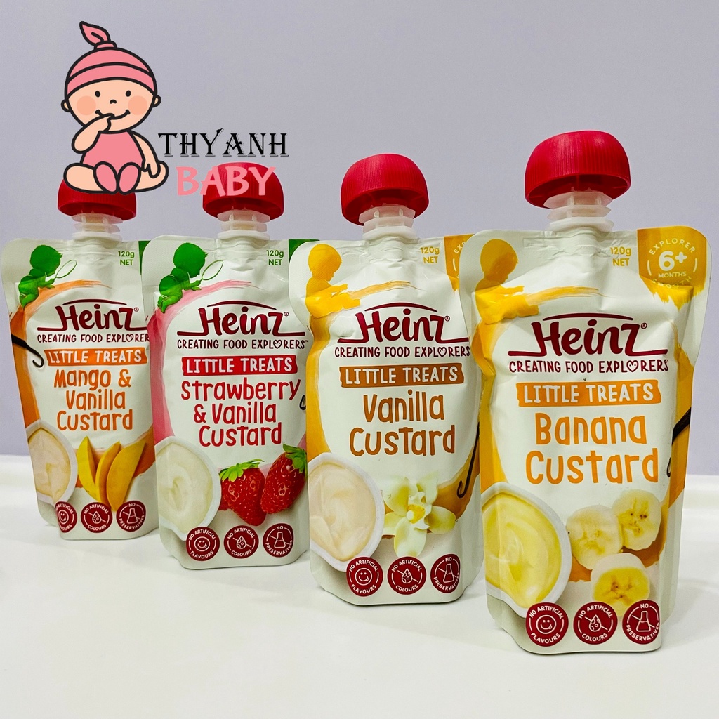 Váng sữa heinz custard 120gr úc