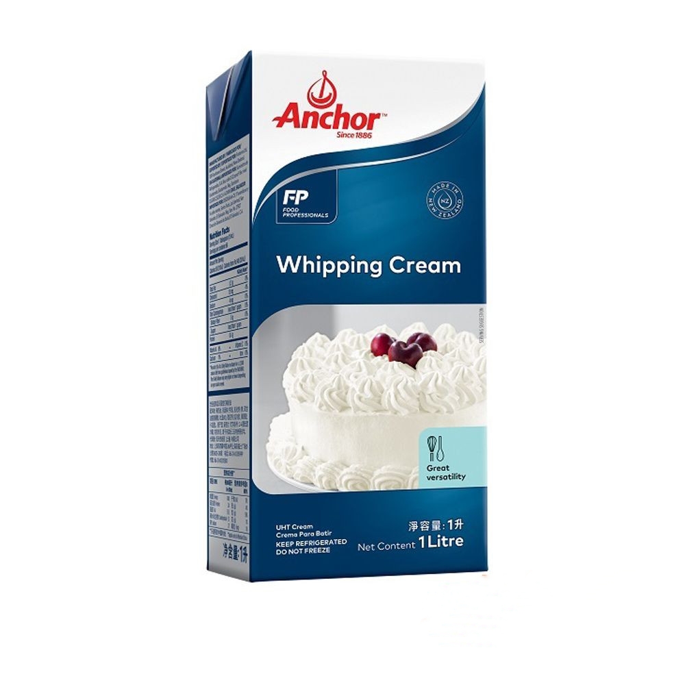   Chỉ giao các quận nội thành TPHCM  Whipping cream Anchor hộp 1L - Gia store 