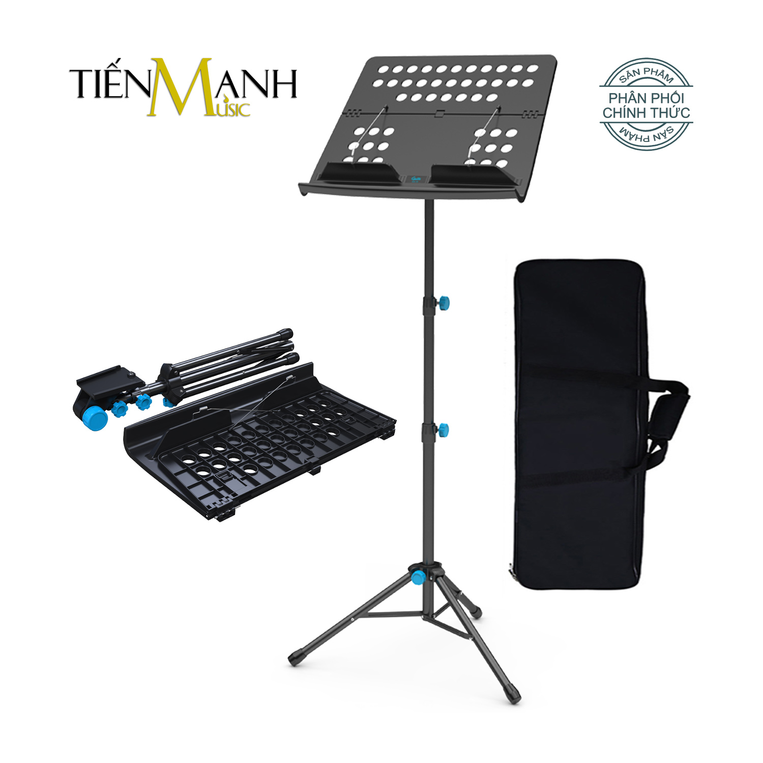 Giá để sách bản nhạc guitto gss-01 - music stands kèm bao đựng gss01