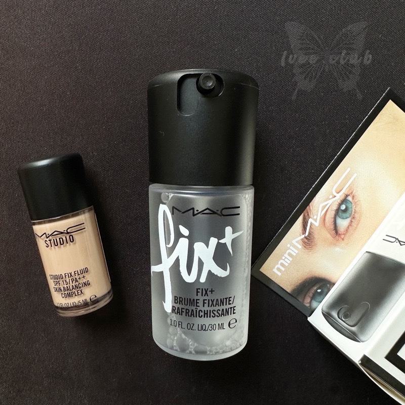 Set xịt makeup khoá nền 30ml + kem nền mac studio 5ml