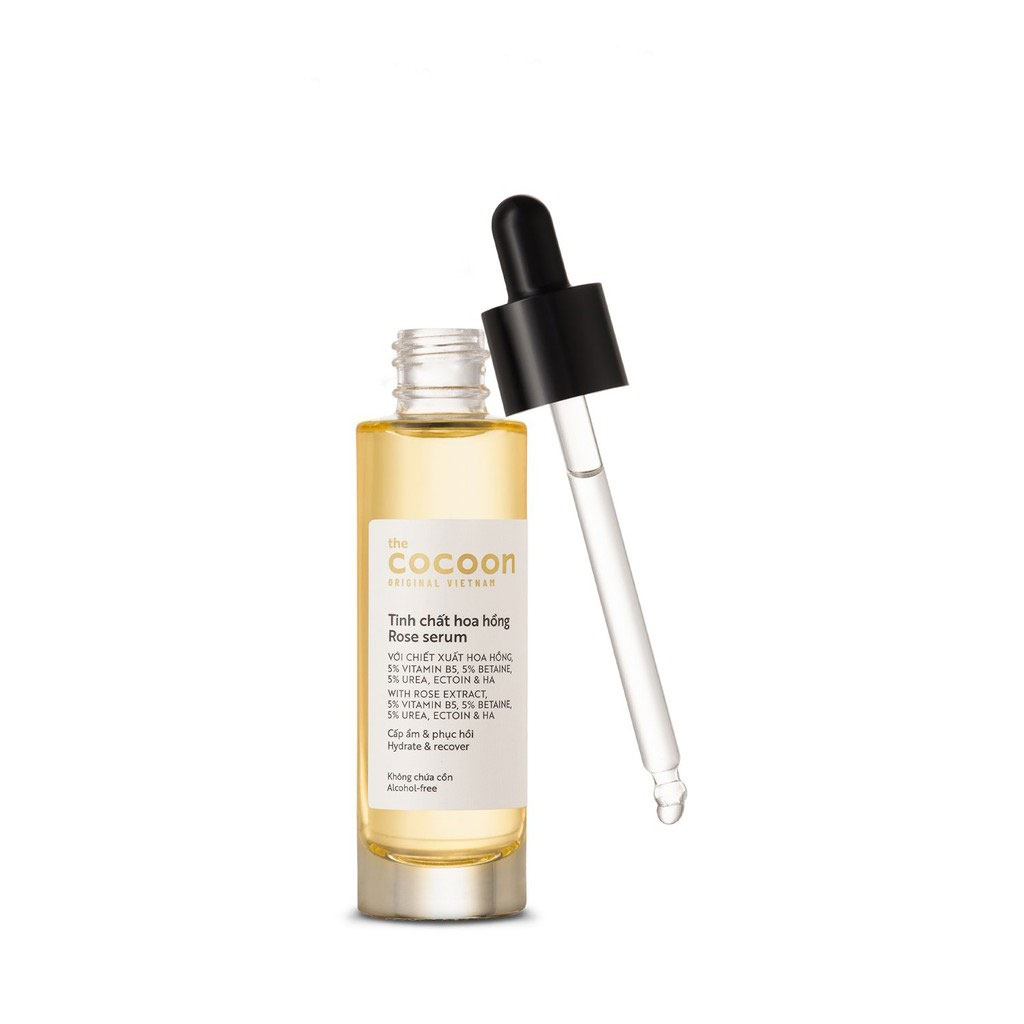 Tinh chất hoa hồng cocoon 30ml thuần chay