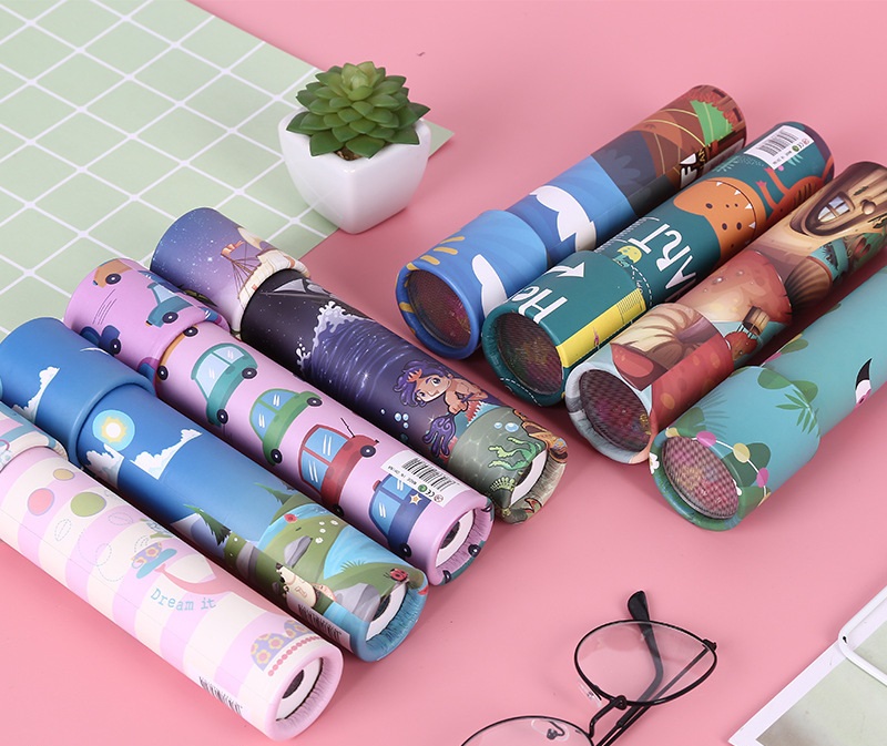 Đồ chơi kính vạn hoa họa tiết đáng yêu cho bé