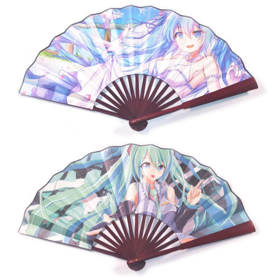 [Thanh lý bán lỗ] Quạt xếp Anime - Hatsune Miku [PKA] [KS45]
