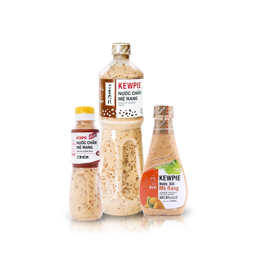 Nước chấm mè rang kewpie chai 210ml/500ml