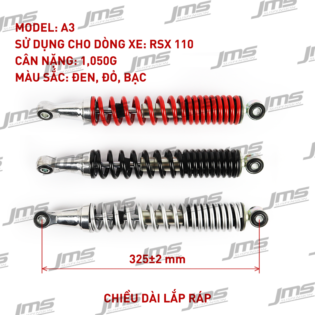 BỘ PHUỘC NHÚN GIẢM XÓC XE MÁY WAVE RSX 110 JMS