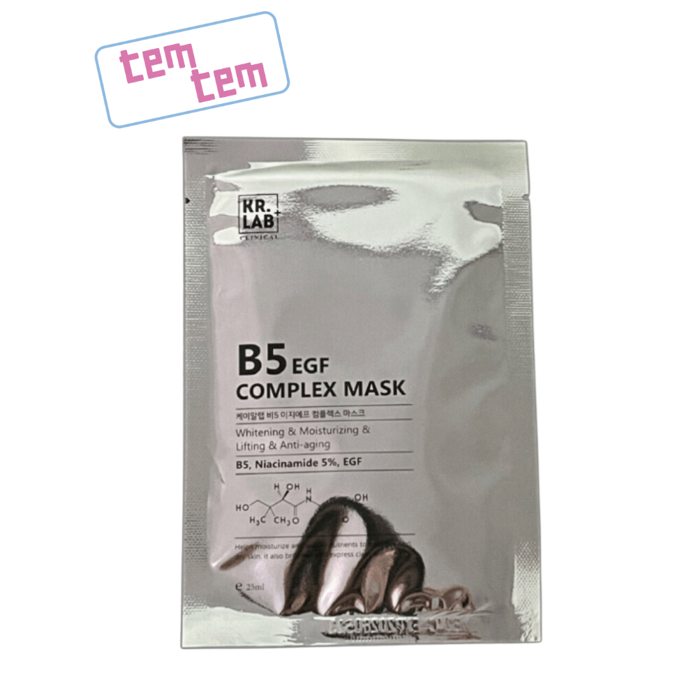 1 miếng mặt nạ phục hồi kr.lab+ b5 egf complex mask hàn quốc
