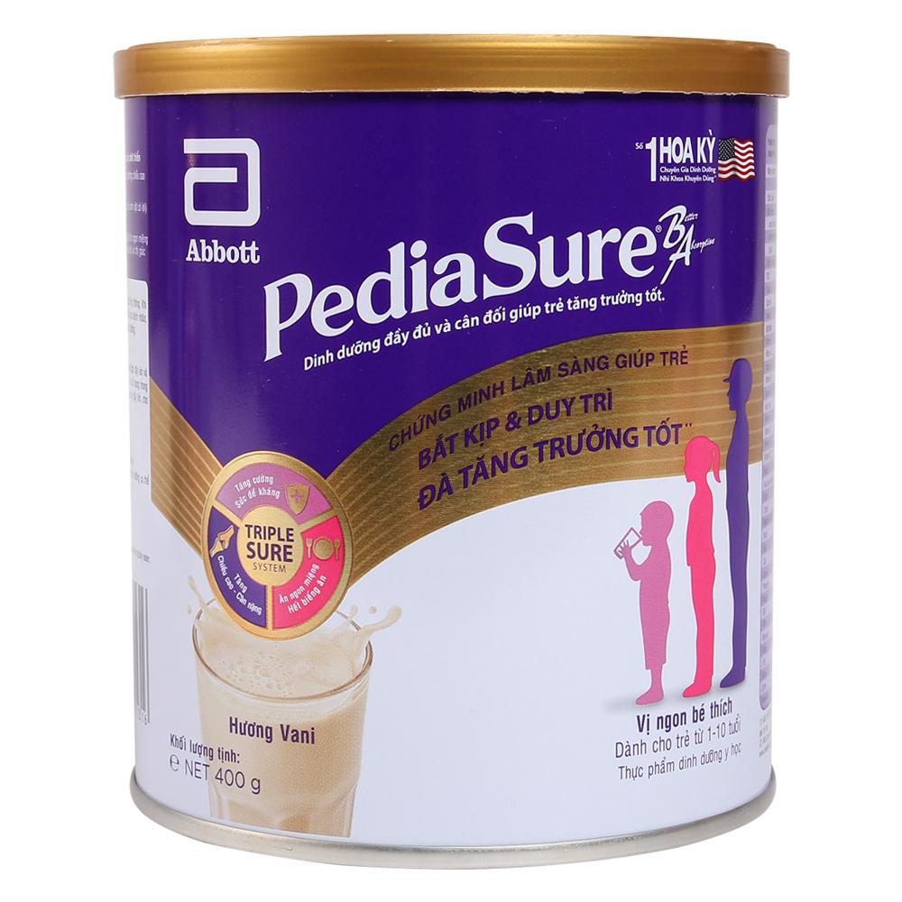 Sữa bột Pediasure BA hương vani 400g