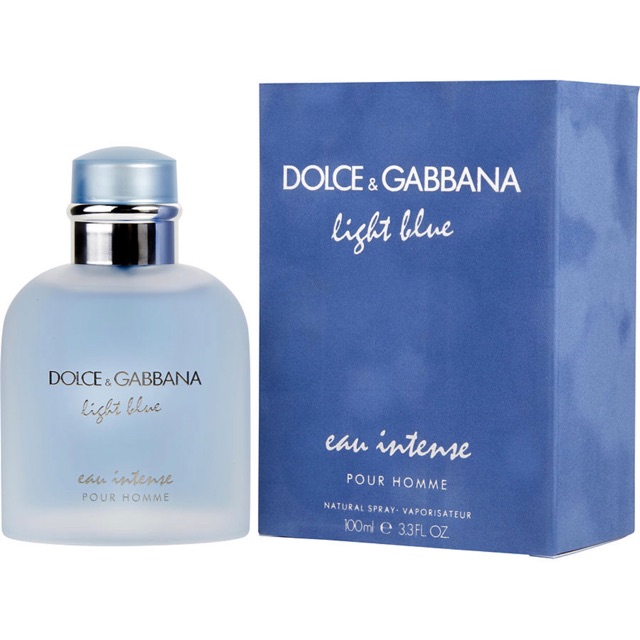 Nuớc hoa nam D&G Light Blue Pour Homme Eau Intense EDP 100ml