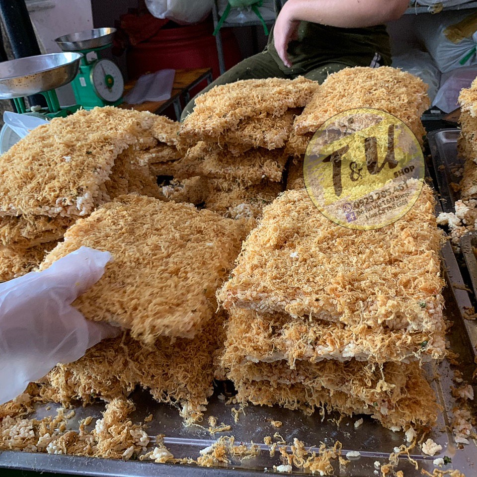 [HCM]500gr - Cơm Cháy Siêu Chà Bông - Loại Cay