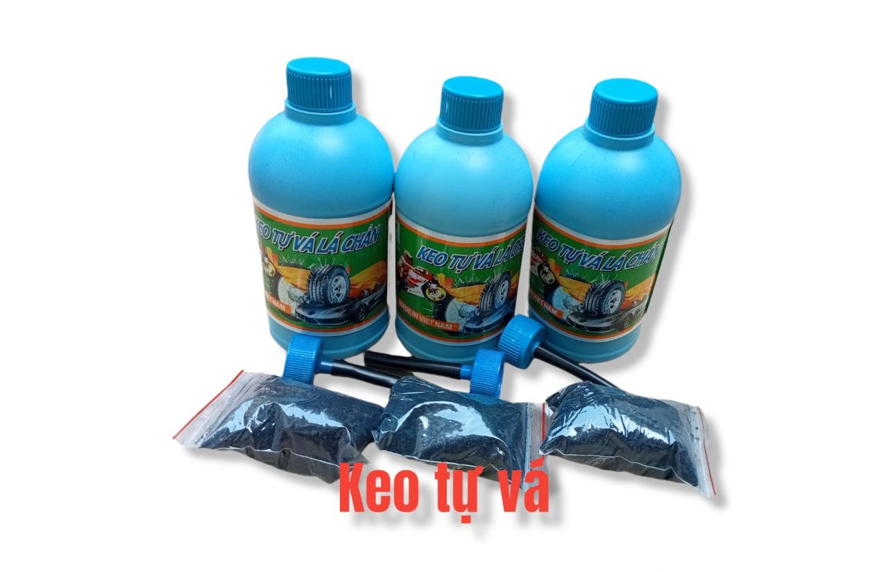 Keo tự vá lốp săm thông minh 500ml lá chắn