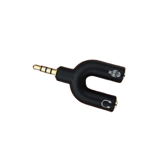 (HCM) Jack chia Audio 3.5 ra Mic và Loa -OTG3 Đầu cắm 3.5mm chia ngõ âm thanh ra Mic và Loa  đầu  chia Tai Nghe 3.5 Mic và Loa -OTG3