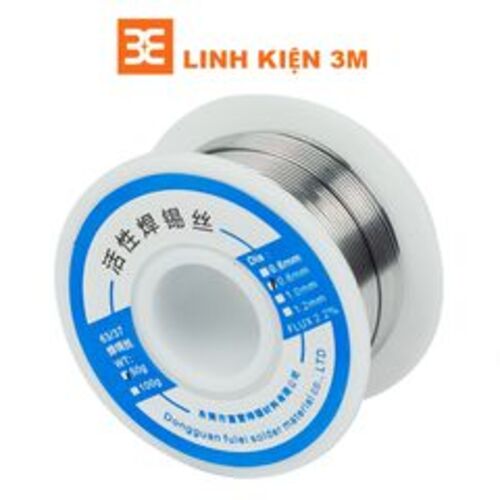 Thiếc Hàn 63A-63 % 0.8mm 100G