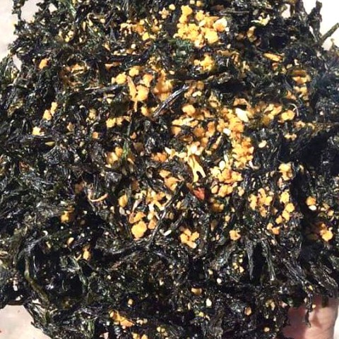 1kg Rong Biển Cháy Tỏi Giòn Tan Rộp Rộp- chik food