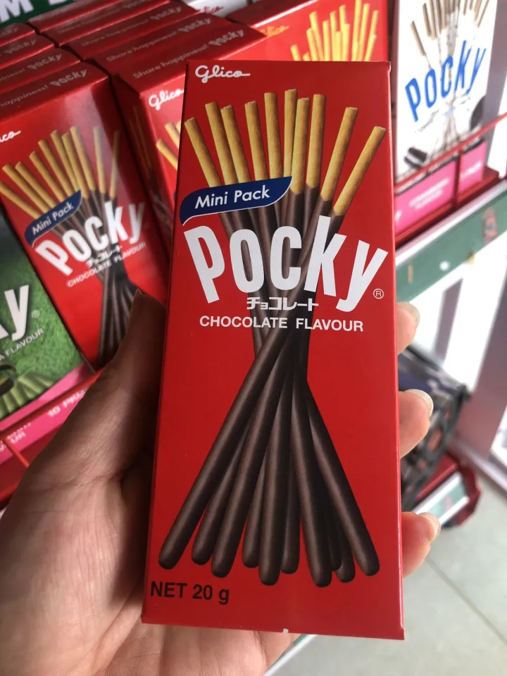 Hộp Bánh que Pocky Socola / Sữa / Dâu (hộp 20g/6 que)
